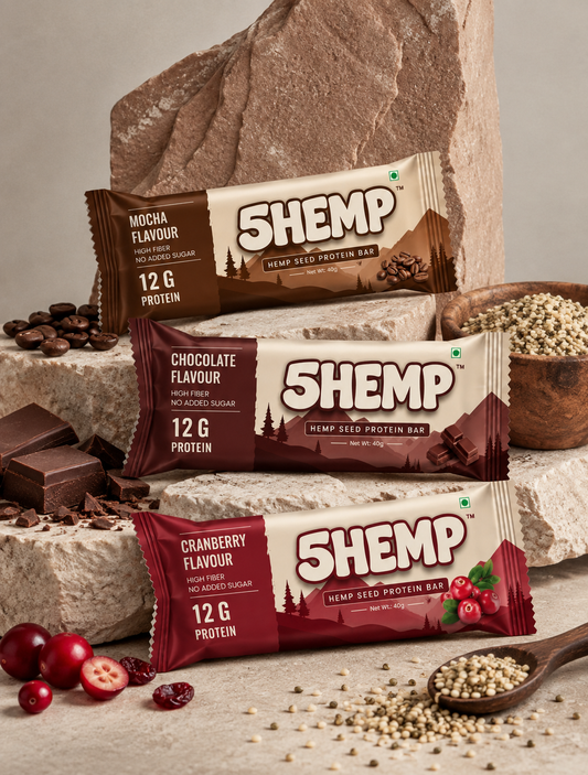 Hemp Seed Protein Bar - The Trio Combo