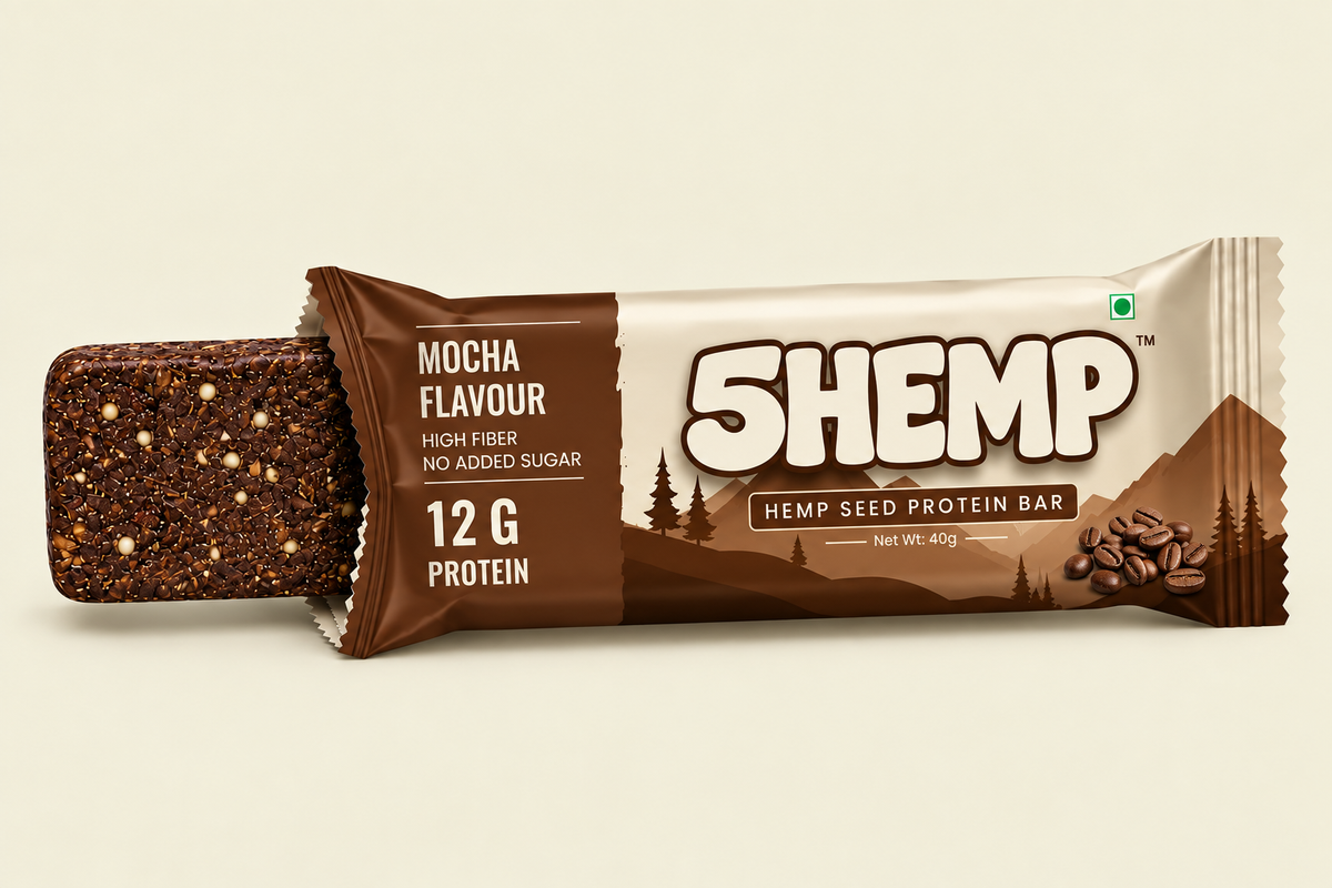 Hemp Seed Protein Bar - Mocha