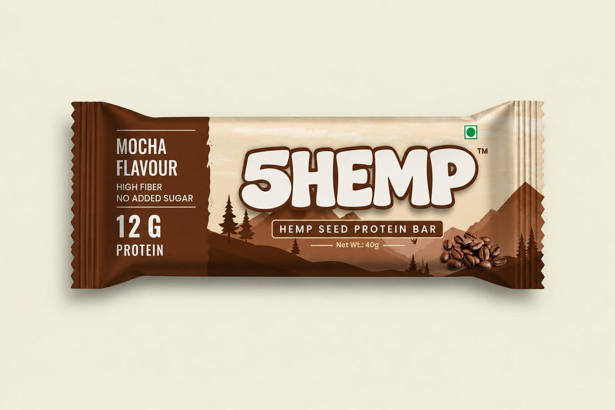 Hemp Seed Protein Bar - Mocha