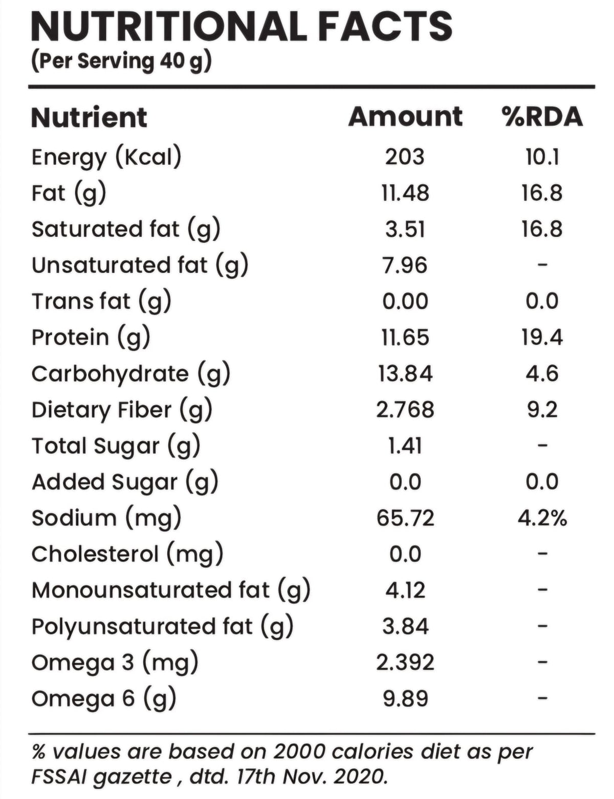 Hemp Seed Protein Bar - The Trio Combo